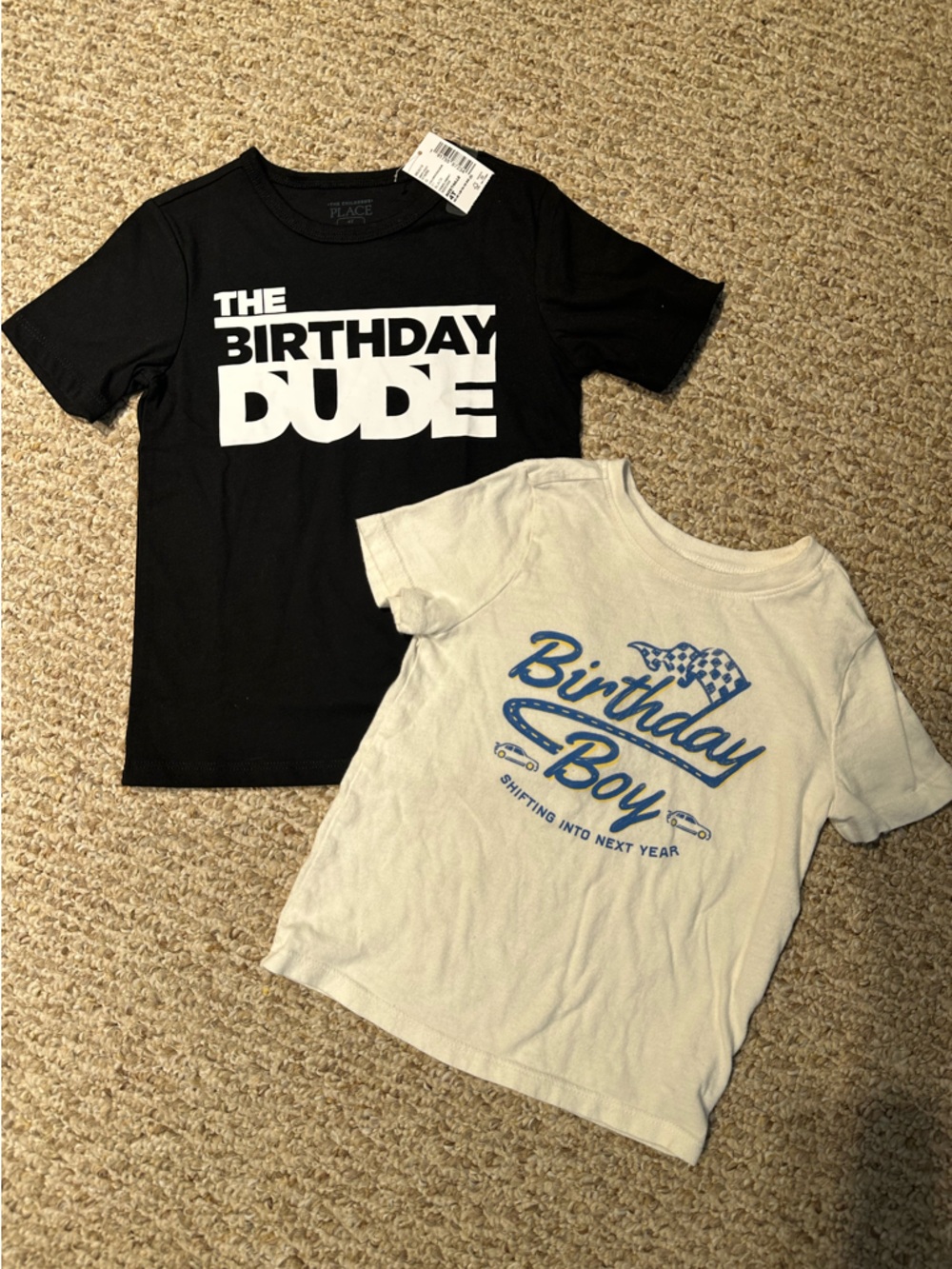 ✅3/$24 Birthday Boy Tee Shirt Set 4T